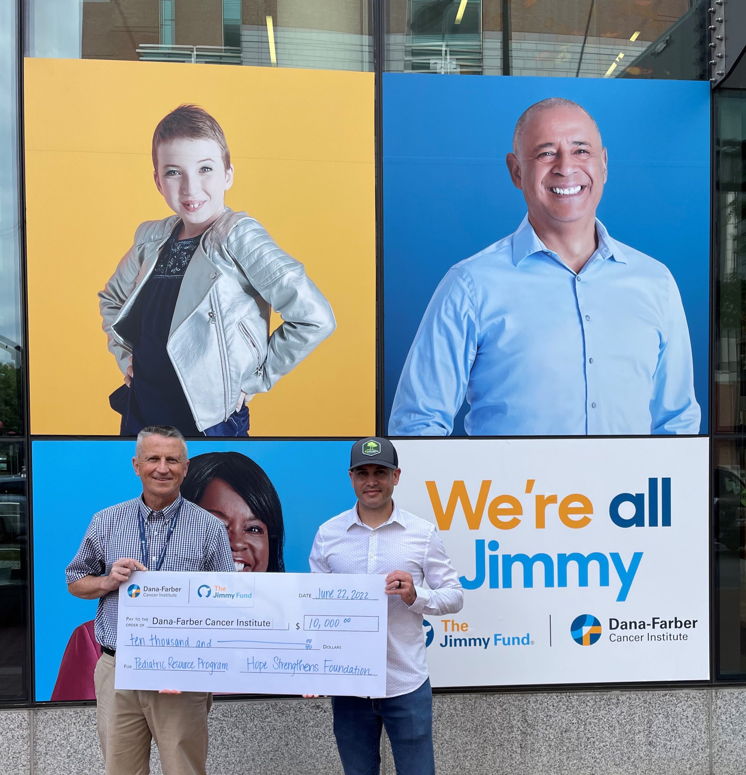 Our Partnership with DanaFarber Hope Strengthens Foundation